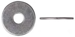 3/8" Zinc Fender Washers