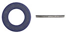 12 mm Blue Teflon Coated Aluminum Drain Gasket