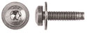 6-1.00 Metric Torx Bolt