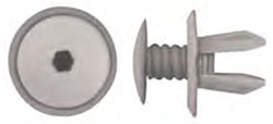 23/64" (9mm) Screw Type Retainers