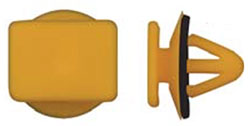 9.5mm Yellow Moulding Clip