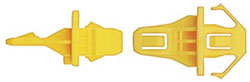 Yellow Moulding Clip