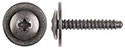 4.2 - 1.41 x 25mm Pozi Drive Sems Screws