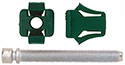 Green Screw & Nut Assembly