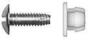 License Plate Screw Nut Kit