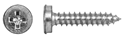 8 x 3/4" Phillips Trim Screw