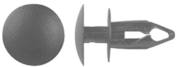 9mm Hole, Push Type Retainers
