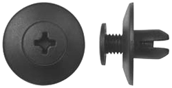 7mm, Black Moulding Retainers