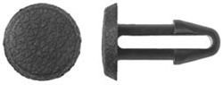 Black Nylon Retaining Clips