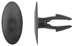 3.3mm Black Weatherstrip Clip