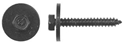 30mm Black SEMS Screw