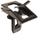 Black Nylon Moulding Clips