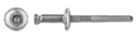 1/4" Dia.,  Alum/Steel Peel Rivet