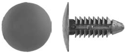 1/4" Black Nylon Shield Retainer