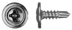 8 x 1/2" Zinc Finish Screw