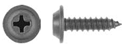 8 x 5/8" Black Trim Screws