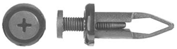 9mm Black Nylon Blind Rivets