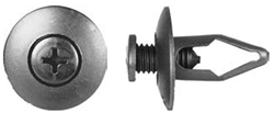 8mm Black Nylon Blind Rivets