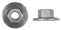 6 -1.00mm Hex Nut w/ Washer