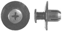 8mm Black Nylon Blind Rivets