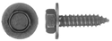 6.3 - 1.81 x 25mm Black Screw