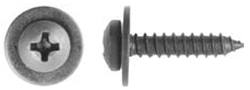 8x3/4 Black Sheet Metal Screws