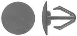 8mm Black Nylon Retaining Clip