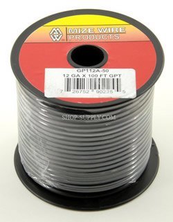 12 Ga. Black Primary Wire