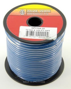 12 Ga. Blue Primary Wire