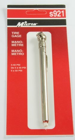 Milton Tire Gauge, 5 - 50 lbs