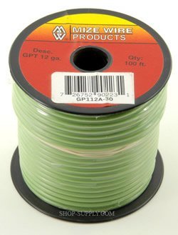 12 Ga. Green Primary Wire