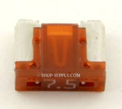 Low Profile Mini Fuse, 7.5 amp