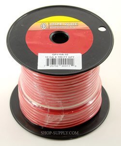 10 Ga. Red Primary Wire