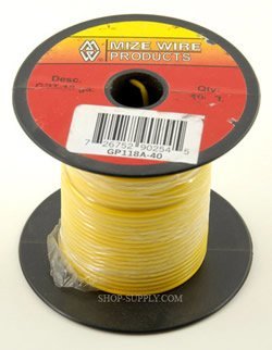 18 Ga. Yellow Primary Wire
